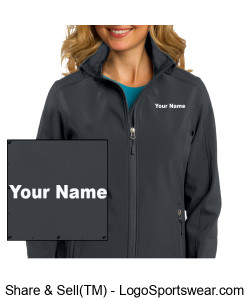 Port Authority Ladies Core Soft Shell Jacket Design Zoom